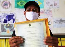 Acolhidos nos abrigos emergenciais recebem certidões de nascimento (Foto: Bruno Cecim / Ag.Pará)